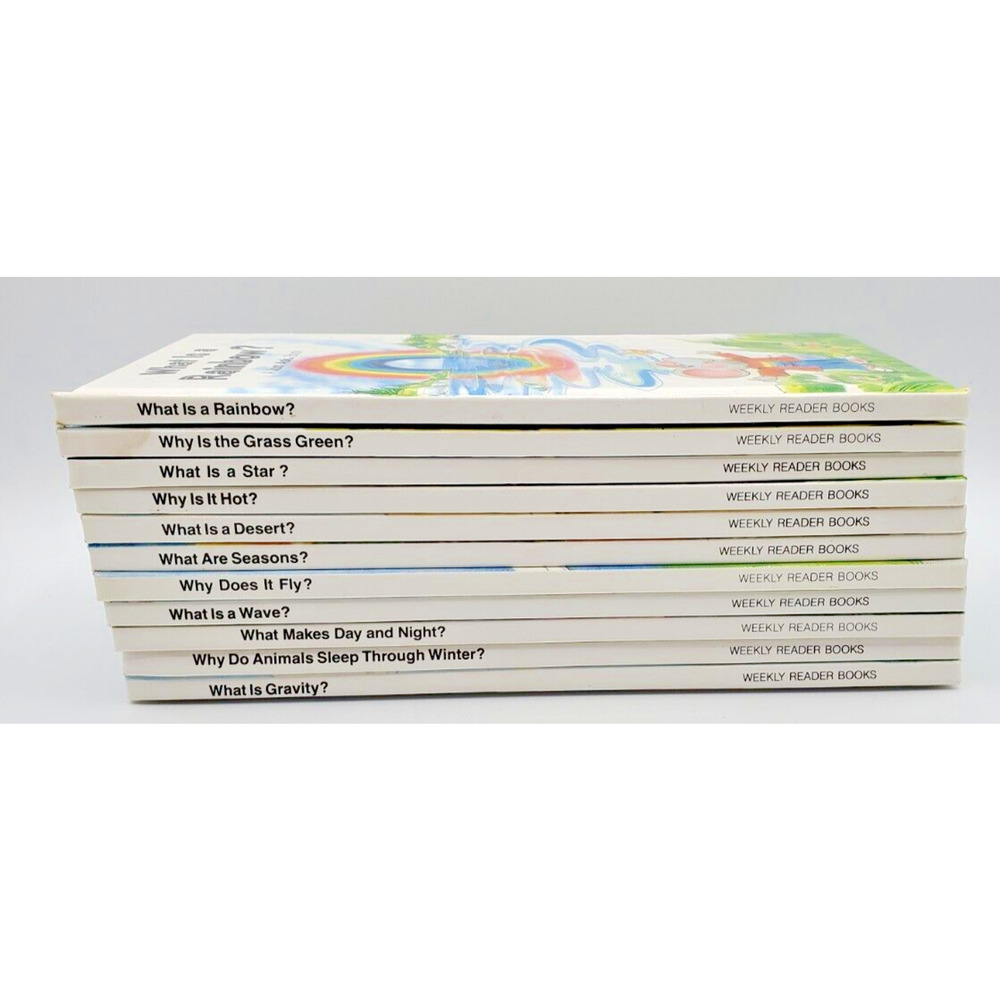 Lot of 11 A Just Ask Book Weekly Reader Kids Children’s Questions Science